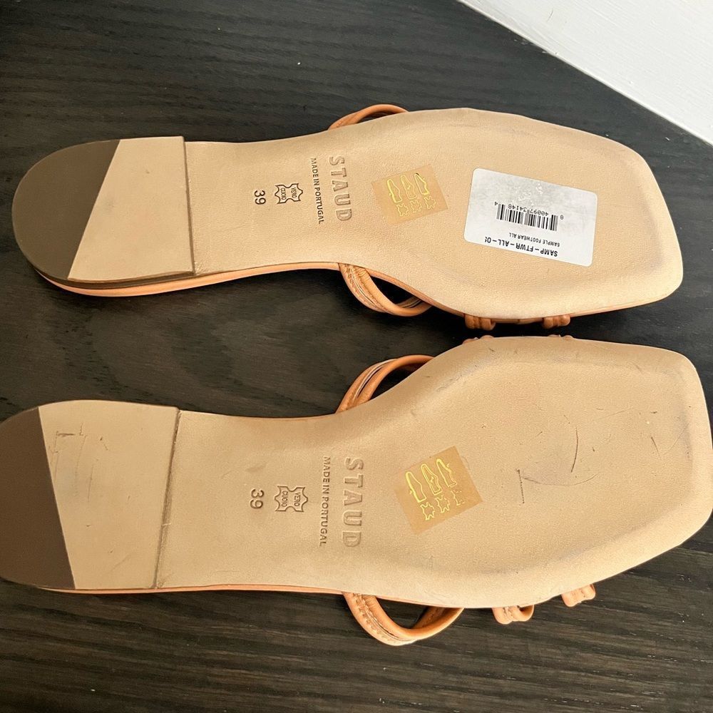 STAUD Adeline Leather Sandals - Picture 4 of 5